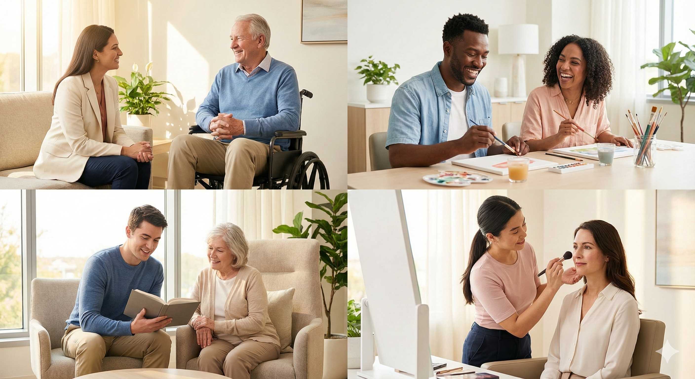 Moments de partage et de réconfort